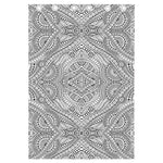Ethnic Zentangle Pattern Print Curtain