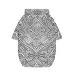 Ethnic Zentangle Pattern Print Dog Zip Up Hoodie
