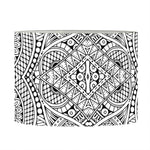 Ethnic Zentangle Pattern Print Drum Lamp Shade
