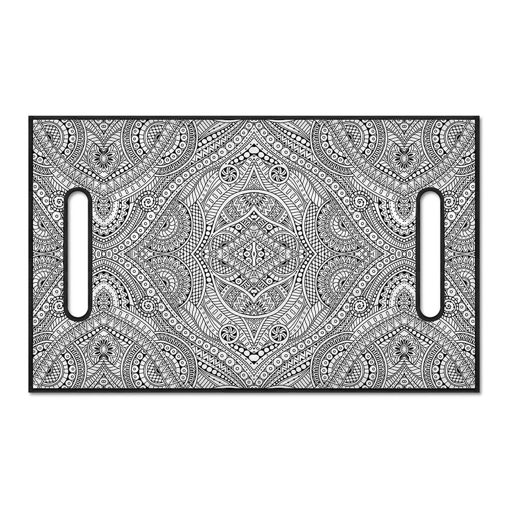 Ethnic Zentangle Pattern Print Golf Cart Seat Cover