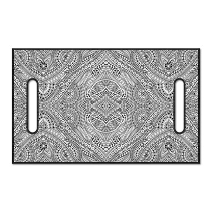 Ethnic Zentangle Pattern Print Golf Cart Seat Cover
