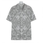 Ethnic Zentangle Pattern Print Hawaiian Shirt
