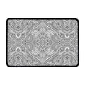 Ethnic Zentangle Pattern Print Kitchen Mat