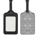 Ethnic Zentangle Pattern Print Luggage Tag