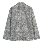 Ethnic Zentangle Pattern Print Men's Blazer