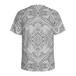 Ethnic Zentangle Pattern Print Men's Sports T-Shirt