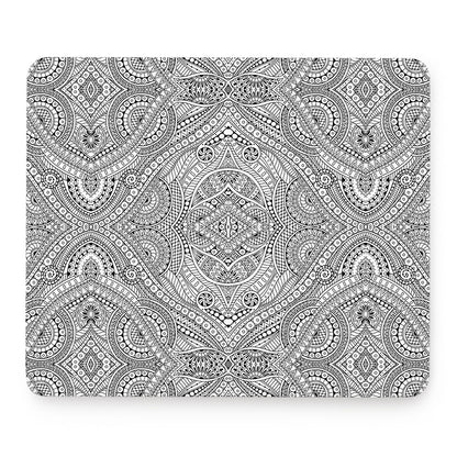 Ethnic Zentangle Pattern Print Mouse Pad