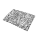 Ethnic Zentangle Pattern Print Pet Cooling Mat Cover