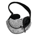Ethnic Zentangle Pattern Print Pet Sling Carrier