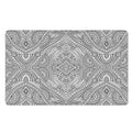 Ethnic Zentangle Pattern Print Polyester Doormat