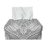 Ethnic Zentangle Pattern Print Rectangle Tissue Box Cover