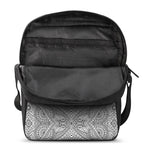 Ethnic Zentangle Pattern Print Rectangular Crossbody Bag