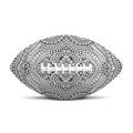 Ethnic Zentangle Pattern Print Rugby Ball