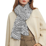 Ethnic Zentangle Pattern Print Scarf