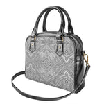 Ethnic Zentangle Pattern Print Shoulder Handbag
