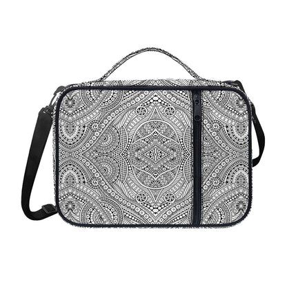 Ethnic Zentangle Pattern Print Shoulder Strap Bible Bag