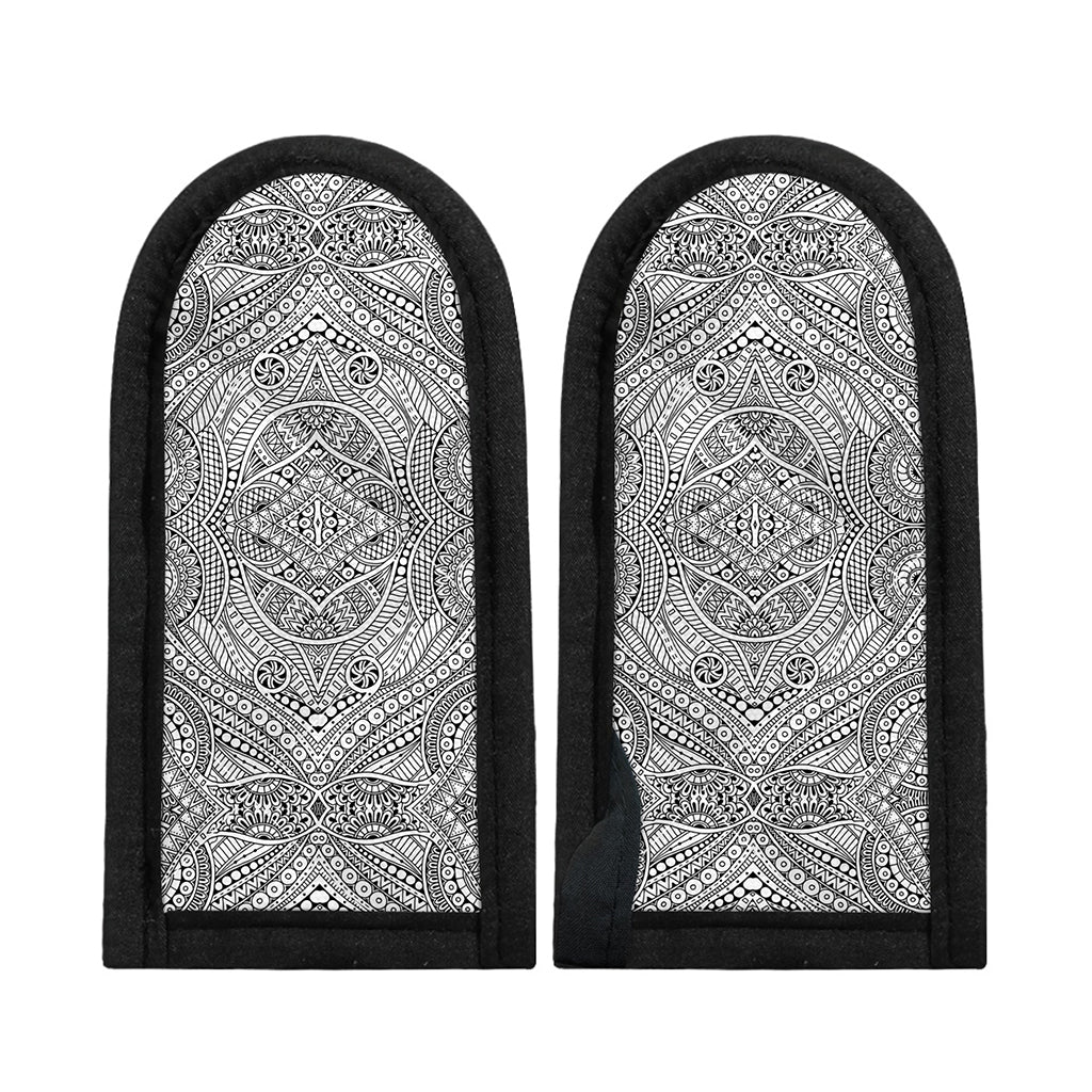 Ethnic Zentangle Pattern Print Skillet Handle Cover