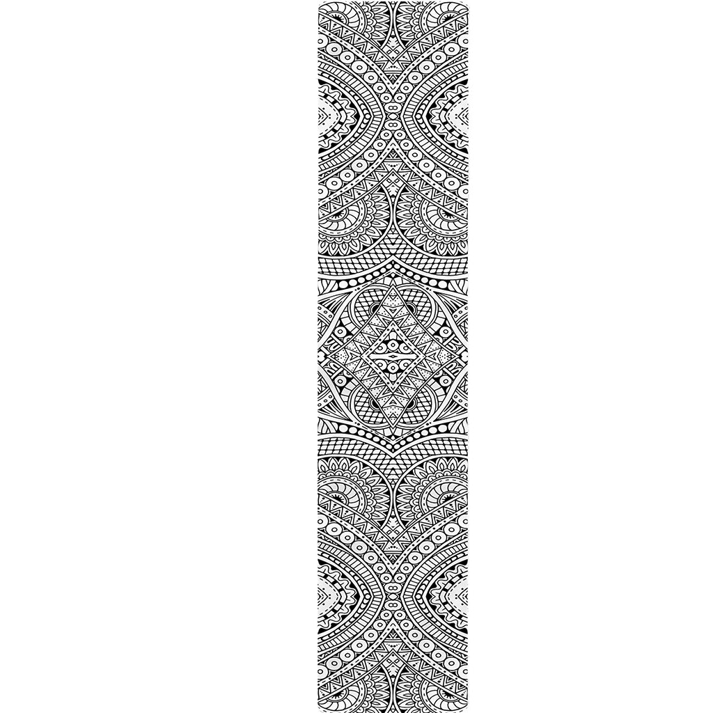 Ethnic Zentangle Pattern Print Table Runner
