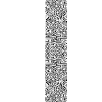 Ethnic Zentangle Pattern Print Table Runner