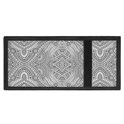 Ethnic Zentangle Pattern Print Trifold Wallet