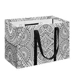 Ethnic Zentangle Pattern Print Utility Tote Bag