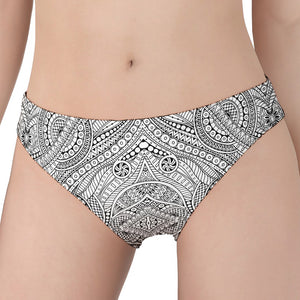 Ethnic Zentangle Pattern Print Women's Panties