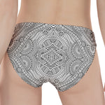 Ethnic Zentangle Pattern Print Women's Panties