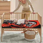 Evil Clown Print Baby Crib Sheet
