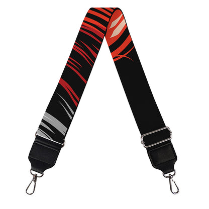 Evil Clown Print Bag Strap