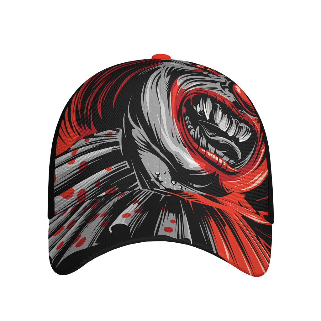 Evil Clown Print Baseball Cap