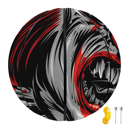 Evil Clown Print Basketball