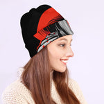 Evil Clown Print Beanie