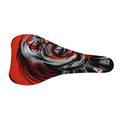 Evil Clown Print Bicycle Seat Cover