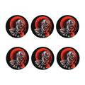 Evil Clown Print Coaster Set