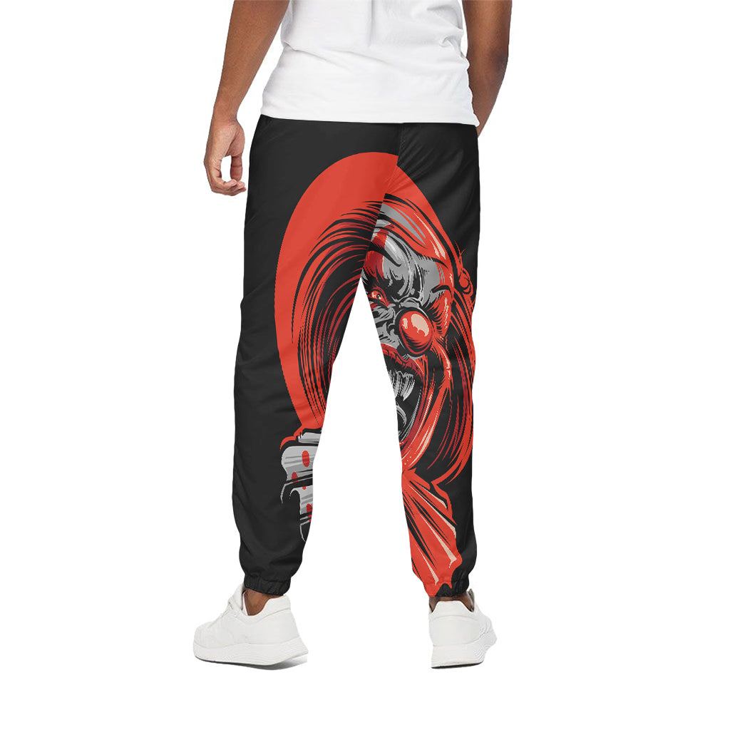 Evil Clown Print Cotton Pants