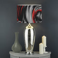 Evil Clown Print Drum Lamp Shade