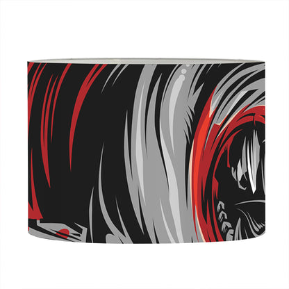 Evil Clown Print Drum Lamp Shade