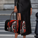 Evil Clown Print Duffle Bag