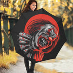 Evil Clown Print Foldable Umbrella