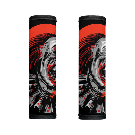 Evil Clown Print Handle Covers