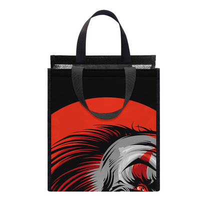 Evil Clown Print Insulated Lunch Tote