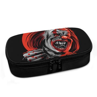 Evil Clown Print Insulin Cooler Travel Case