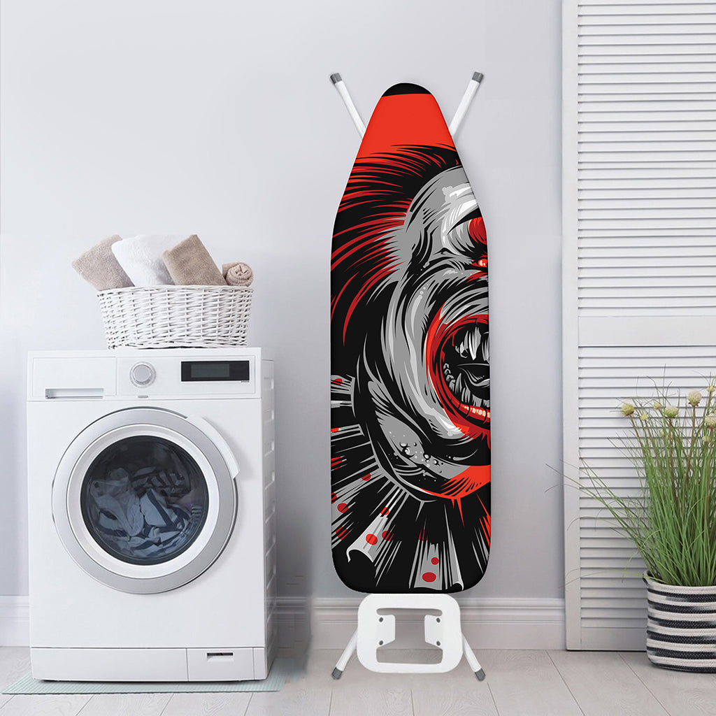 Evil Clown Print Ironing Board Cover