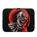 Evil Clown Print Laptop Sleeve