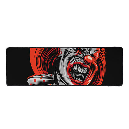 Evil Clown Print Long Kitchen Mat