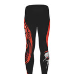 Evil Clown Print Men's leggings