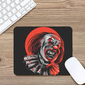 Evil Clown Print Mouse Pad