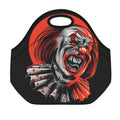 Evil Clown Print Neoprene Lunch Bag