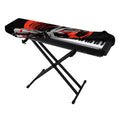 Evil Clown Print Piano Keyboard Cover