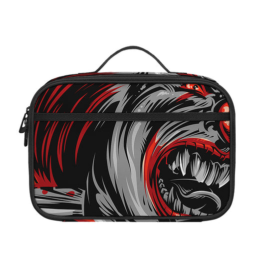 Evil Clown Print Portable Lunch Bag